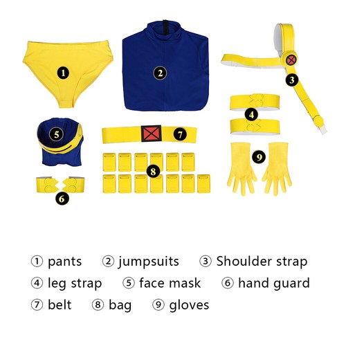Costume men 97 ciclope - costume, x-men