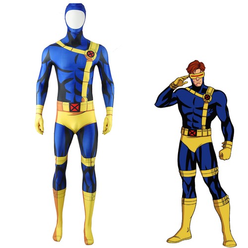 Costume men ciclope tuta - x-men,