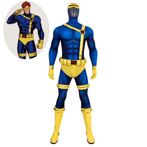 Costume ciclope men - x-men, 97