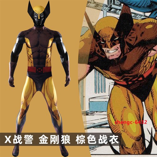 Costume men wolverine logan - x-men,